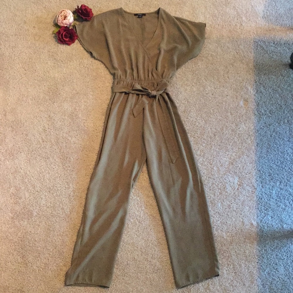 Olive Green Jumpsuit